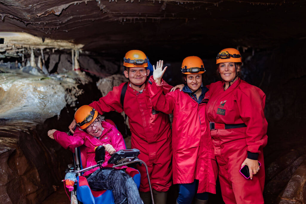 Caving at Bendrigg