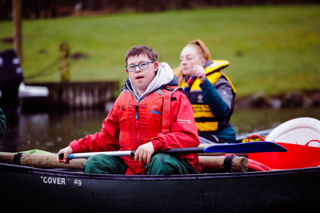 Canoeing at Bendrigg