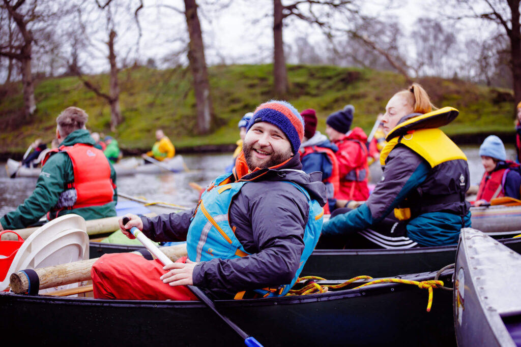 Canoeing at Bendrigg