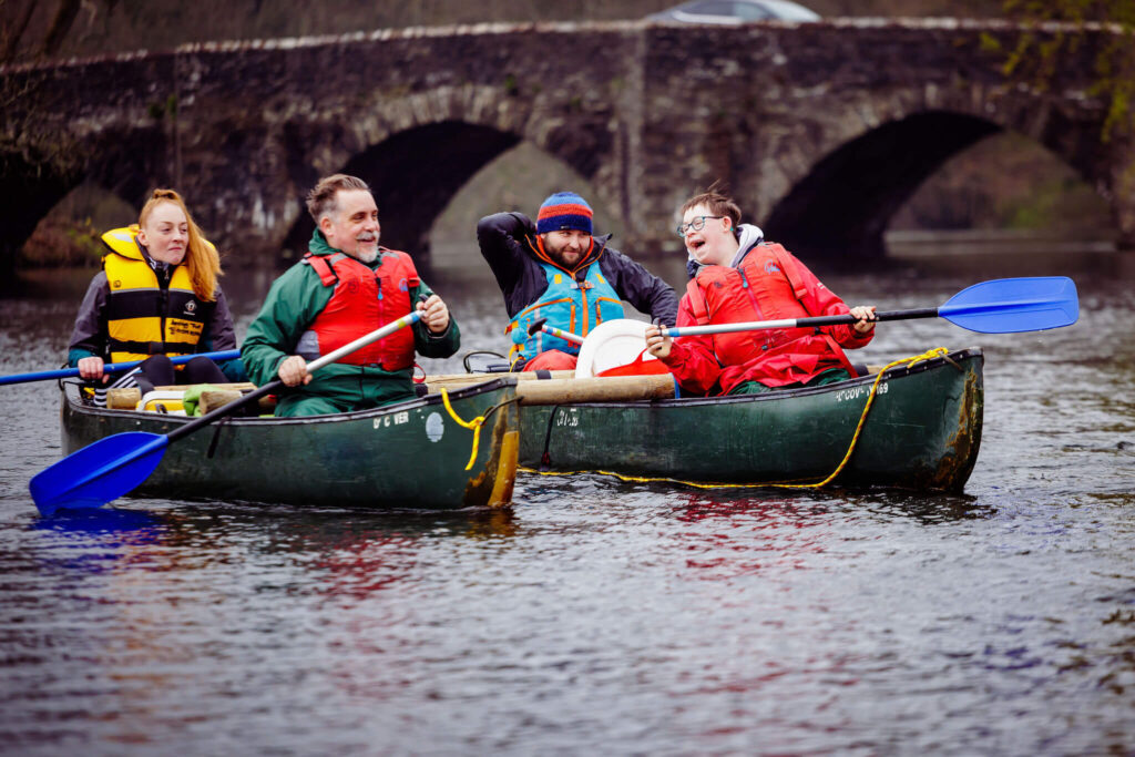 Canoeing at Bendrigg